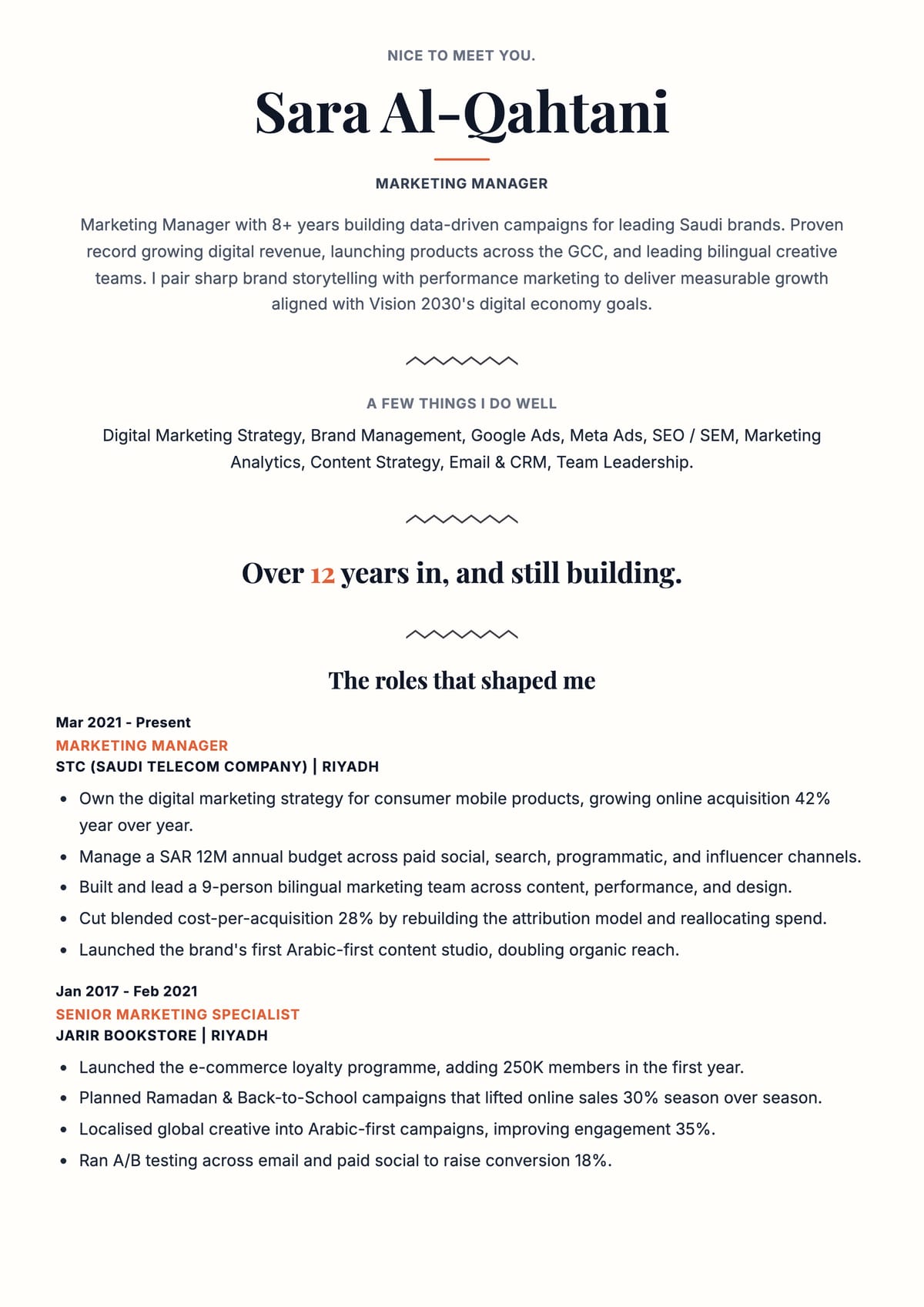 Storyteller template preview